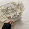 Lazo Moda Bolso Coreano Primavera 2024 Nuevo Versátil Ins Hombro Bandolera Bolso Cuadrado Pequeño Elegante