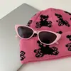 Gafas de Sol Rosas Estilo Coreano Hot Girl, Nuevas Gafas de Sol de Alta Gama de Moda Estilo Celebridad de Internet, Gafas de Sol Estilo Callejero Anti-UV J