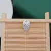 DIY Cobre Puro Electroforesis Conservación de Color Planta Hojas de Menta Hojas Estilo Antiguo Pasador Accesorios DIY Tocados Joyería Materiales