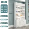 Vitrina de Cosméticos Europea de Pie Comercial Boutique Salón de Uñas Barbería Salón de Belleza Contenedor Vitrina de Exhibición de Productos