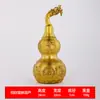 Adorno de Calabaza de Bestia Mítica con Cabeza de Dragón de Latón con Apertura, Calabaza Bagua para Decoración del Hogar y la Oficina, Regalo Artesanal al por Mayor