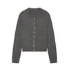 Moda Casual para Mujer de Punto con Cuello Redondo, Mangas Largas y Botones Simples, Novedades de Primavera 2026 en AliExpress Transfronterizo