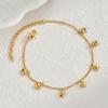Moda europeia e americana pulseira simples nicho alto senso INS rede vermelha diamante amor pulseira chinesa nova uma geração de cabelo