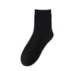 Calcetines de Fibra de Bambú para Hombre Calcetines de Media Pantorrilla Verano Malla Fina Transpirables Deportivos Anti-Olor Absorbentes de Sudor Calcetines Negros de Negocios