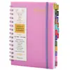 Planificador Amazon 2027-28 Cubierta Completa de Papel en Inglés Cuaderno de Espiral de 18 Meses con Tapa Lateral