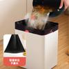 Bolsa de Basura con Cordón Doméstica Cocina Negra Portátil Engrosada Duradera Oficina Punto de Quiebre Bolsa de Plástico Grande