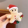Navidad dibujos animados para niños accesorios para el cabello lindo color tejido anillo para el cabello niñas moño bebé Navidad alce cuerda para el cabello
