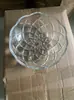 Pantalla de Lámpara de Cristal Estilo Europeo, Lámpara de Vela, Cuenco y Plato de Vidrio, Accesorios de Iluminación para Candelabros, Accesorios de Iluminación DIY para Lámparas de Pared, Piezas