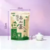En Stock Papel Kraft Papel de Aluminio Bolsas para Té Té de Alta Montaña Té Verde Cierre Aroma a Prueba de Humedad Bolsas de Empaque Autoportantes