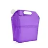 Bolsa de agua plegable portátil de gran capacidad de 5L para deportes al aire libre, viajes, camping y montañismo.