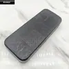 Estuche Cuadrado Grande para Gafas con Esquinas Redondeadas, Piel, Estuche para Gafas con Placa de Acero Hierro Resistente a la Presión, Adecuado para Gafas de Prescripción y Gafas de Sol