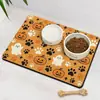 Tapete para Tigela de Comida de Gato Absorvente de Água, Secagem Rápida, Fácil de Limpar, que Evita Sujeira e Reduz a Necessidade de Tapetes de Chão, Best-Seller Transfronteiriço da Amazon, Disponível para Dropshipping