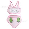 Roupa Íntima Sensual Feminina Dividida Roupa de Banho Brincadeira Digital Bebê Paixão Sensual Casais