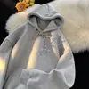 Nova Moletom com Capuz Estilo Chinês Masculino Outono e Inverno Forrado com Fleece Engrossado Tendência Marca Estilo Nacional Roupas Solta Versátil Jaqueta de Peso Pesado
