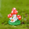 Musgo Ecológico Micro-Decorativo Adornos DIY, Botellas Decorativas, Decoraciones de Mini Paisajes de Suculentas, Mini Hongos de Dibujos Animados