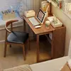 Escritorio Plegable de Madera Maciza Estudiante Hogar Dormitorio Apartamento Pequeño Sencillo Escritorio de Escritura Escritorio de Estudio Oficina Escritorio para Computadora