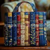 Bolso de Mano con Estampado de Moda Tendencia para Mujer 3D Transfronterizo Nuevo Producto Temu Amazon Bolso de Hombro Lona 300g