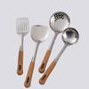 Utensilios de cocina de acero inoxidable juego de utensilios de cocina espátula cuchara para sopa pala para cocinar sartén antiadherente necesidades diarias cocina