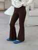 ¡Solo cómpralo sin pensarlo, el diseño es realmente hermoso! Pantalones de campana de moda para niñas con diseño suave, cómodo y ajustado.