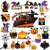 Bestseller internacional decoração de Halloween ímãs de geladeira ímãs de porta de garagem decorações magnéticas de feriado para casa atmosfera de festa