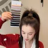 Goma para el pelo de felpa de otoño e invierno para mujer 2026, tendencia popular en línea, banda para coleta alta engrosada y ensanchada, goma para el pelo de alta elasticidad