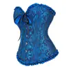 Ropa Interior Estilo Corsé Europeo y Americano Transfronteriza, Control de Abdomen, Corsé Moldeador, Corsé Sexy de Encaje con Ballenas
