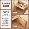 Escritorio Plegable de Madera Maciza para Estudiantes, Uso en Casa, Dormitorio, Mesa Sencilla, Escritorio de Noche, Escritorio de Estudio, Escritorio para Computadora, Escritorio de Oficina