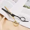 Tijeras de Belleza Transfronterizas Tijeras para Aseo de Mascotas Tijeras de Peluquería Herramientas Set de Punta Curva para Recorte de Pelo de Perro Tijeras de Diente Plano Suministros para el Cuidado del Cabello