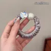 2026 Novo Elástico de Cabelo de Alta Elasticidade com Acabamento em Cetim, Toque de Luxo, Argola de Cabelo Dopamina de Verão para Mulheres, Elástico Fofo para Crianças