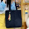 Nova bolsa simples feminina, bolsa de ombro para o dia a dia, bolsa transversal de nylon de grande capacidade, bolsa de mão, bolsa tote para estudantes universitários