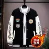Chaqueta de béisbol para pareja de primavera y otoño, unisex, corte holgado, estilo callejero moderno, chaqueta para el día a día, versión coreana, top casual versátil