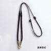 Hebilla Ajustable de Plata de Ley 925 Colgante Individual Doble Colgante Cadena de Marca Buda Tailandés Colgante Cadena Colgante Cordón Collar para Hombres y Mujeres