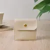 Bolsa Nueva de Cuero PU con Broche para Joyería Bolsa de Embalaje para Joyería Anillo Collar Almacenamiento de Joyería Pulsera Bolsa con Solapa