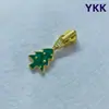 Cremallera Ykk No. Cremallera de 3 Dientes Metálicos con Deslizador de Bloqueo Automático para Bolsas, Bolsillos y Ropa, con Deslizador Antideslizante