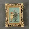 Marco de Fotos de Resina Retro Europeo Creativo con Relieve para Mesa Marco de Fotos Pequeño Decoración para el Hogar Marco de Fotos para Habitación Modelo