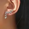 Pendientes de Plata de Ley S925 con Aguja, Nuevos Pendientes de Borla Larga con Forma de Hoja, Tendencia Veraniega Coreana, Personalizados, Super Brillantes con Circonita Incrustada