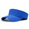 Sombrero de Copa Vacío Verano Gorra de Béisbol Topless para Hombres y Mujeres de Secado Rápido Plato Ligero Sombrero Protección Solar Correr Gorra con Visera con Logotipo Impreso