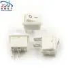 Interruptor de produção KCD1/234 liga/desliga fonte de alimentação 15*21MM botão 2/3/4/6 pinos 2/3 posições 10*15mm