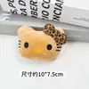 Acessórios de Cabelo Fofos com Estampa de Leopardo Gatinho Kt Grampo de Cabelo Boneca Roupas DIY Chinelos de Algodão Meias Acessórios Decorativos Acessórios