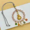 Hangzhou Autêntico Novo Estilo Chinês Cinco Vias Deus da Riqueza Pepita de Ouro Pequena Saco da Sorte Decoração Pendente Ornamento Pendente para Carro Presente