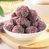 _Snacks de Ciruela en LataSnacks de Ciruela, Fruta Confitada de Ciruela Negra, Mirto Seco, Tiras de Ciruela Semiácidas de Nueve Sabores