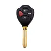 Adecuado para control remoto de coche Toyota Camry Weichi Corolla Reiz Crown Highlander carcasa de llave de placa recta