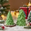 Velas Perfumadas de Árbol de Navidad, Decoración de Atmósfera Festiva, Regalos Navideños, Velas de Forma de Árbol de Navidad Variadas Vela
