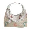 Bolso de Mano con Cortina de Cuentas de Encaje Transfronterizo para Mujer 2025 Nuevo Estilo Nacional Casual Simple Moda Primavera y Verano Bolso Cuadrado Pequeño de Hombro Único