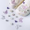 Acessórios Crocs Fivelas Decorativas DIY para Sapatos Femininos Flor de Sapato Zhibixing Conjunto de Acessórios para Sapatos Fivela Flor de Sapato Popular de Alta Qualidade
