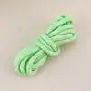 Cuerda Redonda Trenzada de Poliéster con Núcleo Retorcido de Colores de 4/5 mm, Material para Manualidades, Cuerda para Colgar Bolsas Tejidas a Mano