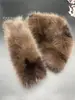 Bufanda-Sombrero de Piel Sintética de Zorro Estilo Coreano para Mujer, Versátil para Otoño e Invierno, Corta, Gruesa, Calentador de Cuello, Estilo Cruzado, Venta al por Mayor