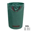 Bolsa para recolección de hojas de jardín, uso en jardín exterior y parque, gran capacidad, para recolectar malas hierbas, ramas y hojas caídas, bolsa de almacenamiento plegable