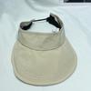 Sombrero de copa vacío simple de secado rápido estilo japonés para mujer, verano, exterior, ciclismo, protección solar, sombrero para el sol, casual, combina con todo, gorra de techo