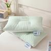 Nantong Textiles para el Hogar Núcleo de Almohada de Látex de Seda de Hielo Amigable con la Piel Almohada Suave Cuero Látex de Alta Elasticidad Fábrica de Origen Venta al por Mayor Transfronteriza